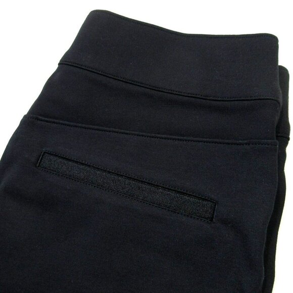 NWT SPANX 20252R The Perfect Pant in Black Knit Ponte Hi-Rise Flare XL x 32 - Picture 8 of 10
